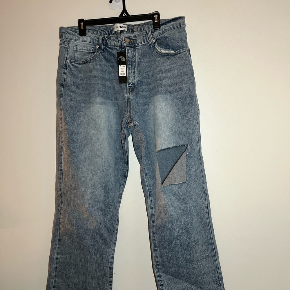 Light Wash Fashion Nova Jeans